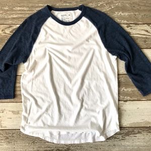 Express long sleeve baseball tee